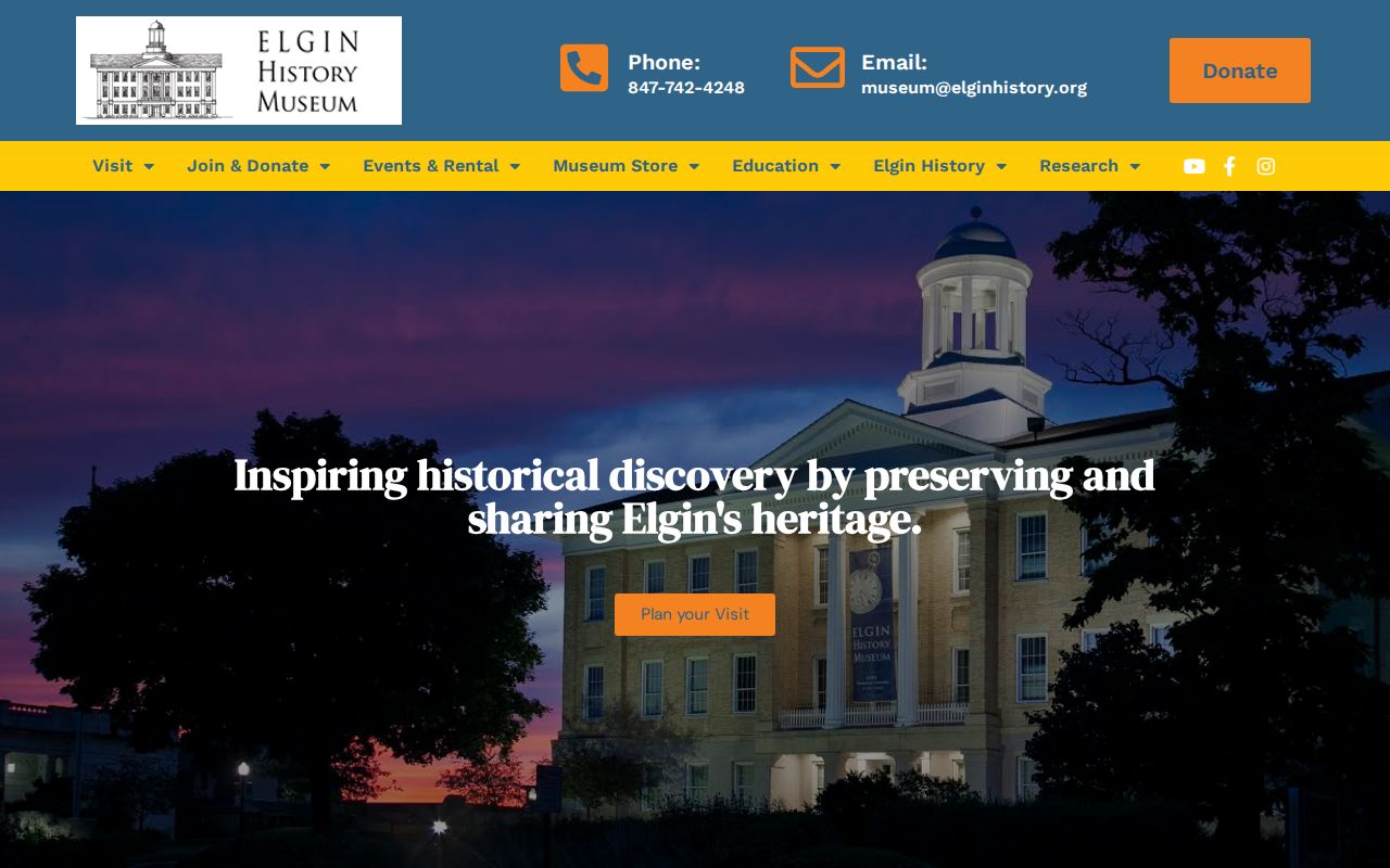 South Elgin city directory Elgin History Museum collections