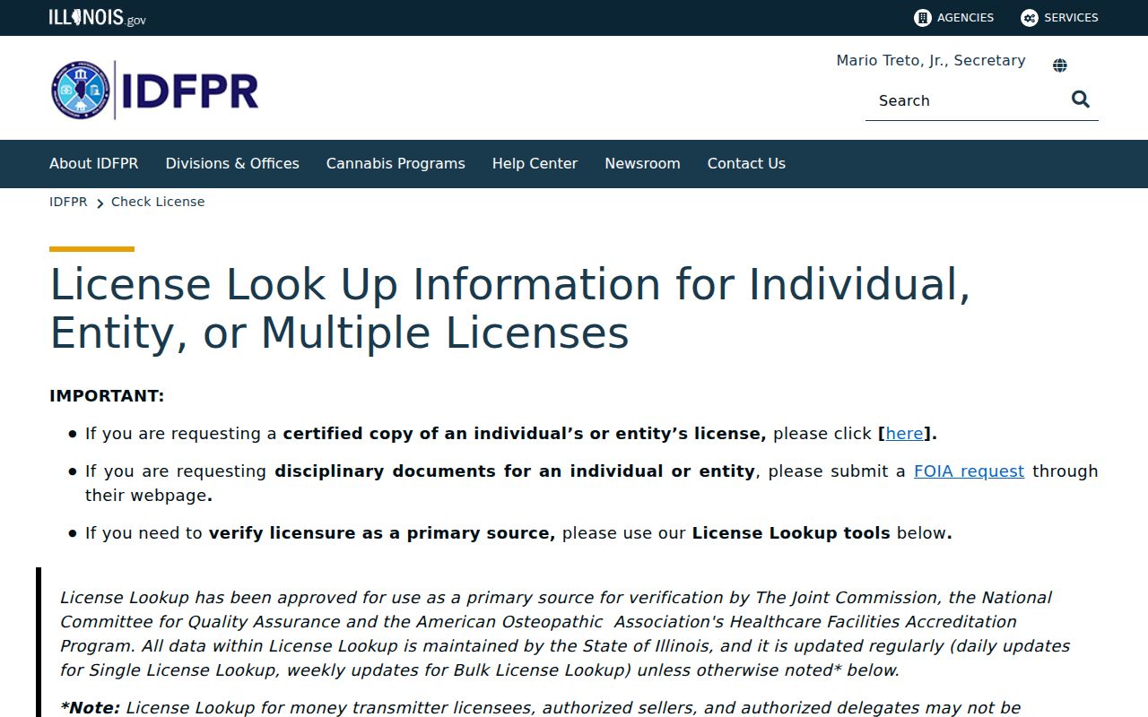 South Elgin resident lookup with Illinois license filters