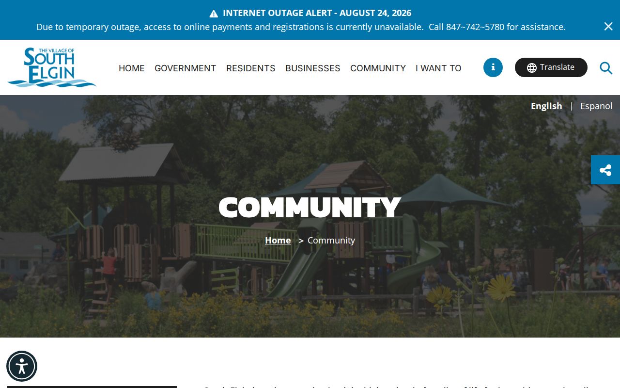 South Elgin residents directory Clintonville community history